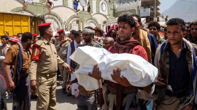 Bombardeo asesina a niño en Yemen