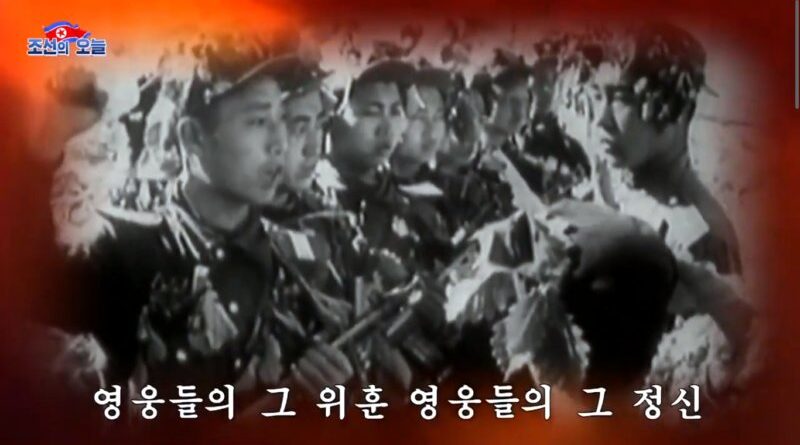 soldado coreano en guerra de liberación