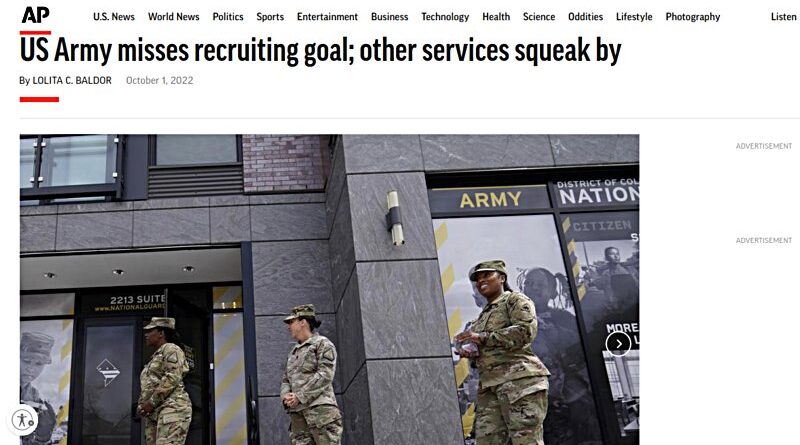 reclutamiento ejército estadounidense