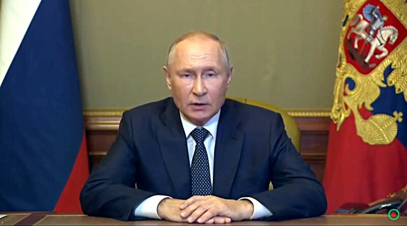 Putin habla ante el Consejo de Seguridad nacional