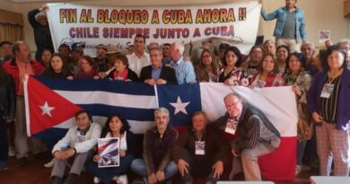 Próximo encuentro de solidaridad con Cuba en Chile será en Valdivia