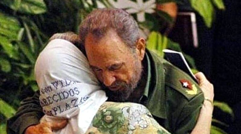 Hebe de Bonafini y Fidel Castro