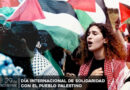 Convocan a acción latinoamericana y mundial con causa palestina
