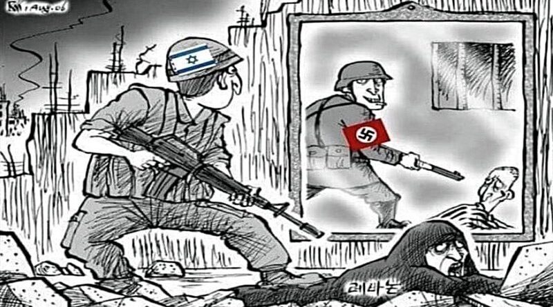 nazi y sionista son sinónimos