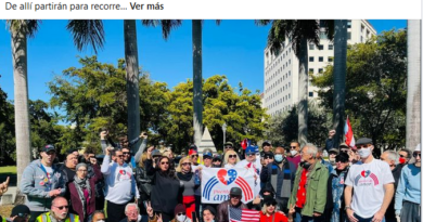 Caravana contra bloqueo de EEUU a Cuba honrará a José Martí Caravana contra bloqueo de EEUU a Cuba honrará a José Martí