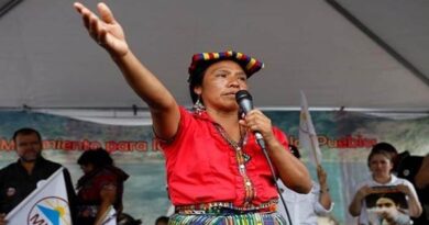 Guatemala y una candidata presidencial que asusta al poder: “Hay que dejar huellas y esas le tiene miedo el sistema capitalista” Guatemala y una candidata presidencial que asusta al poder: “Hay que dejar huellas y esas le tiene miedo el sistema capitalista”