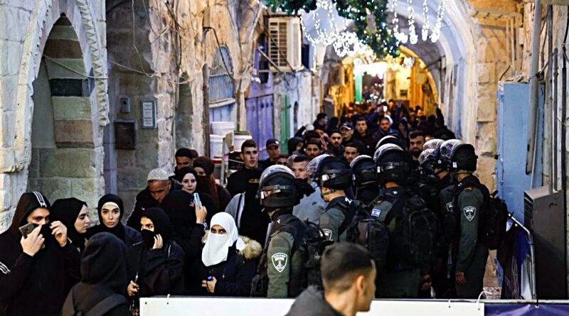 agresión sionista a la mezquita de Al-Aqsa