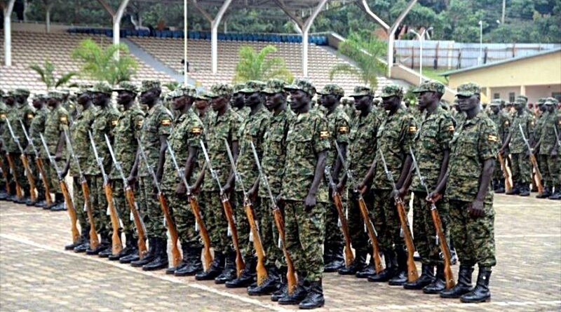 soldados de Uganda
