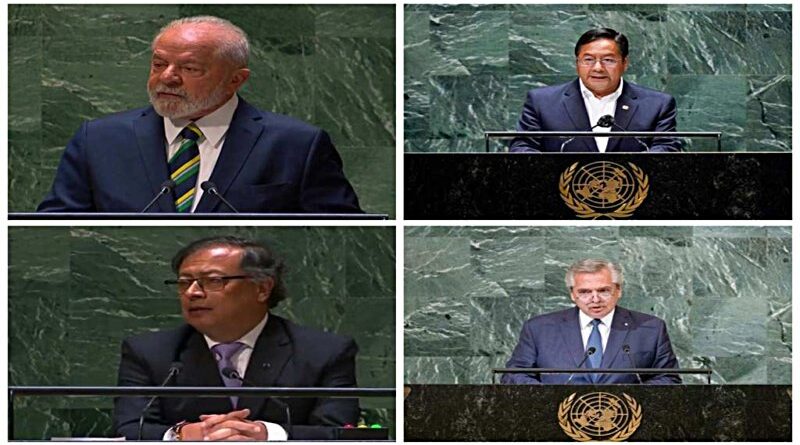 Lula, Arce, Petro y Fernández en Asamblea de la ONU