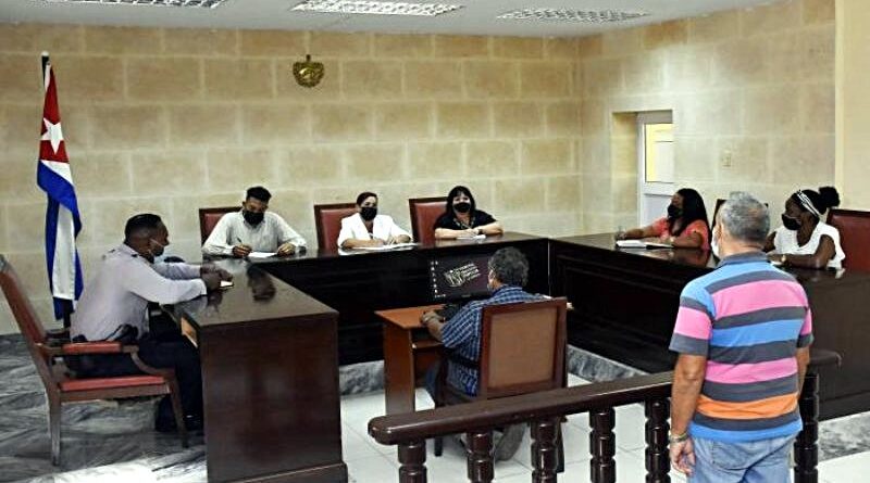 proceso judicial en Cuba