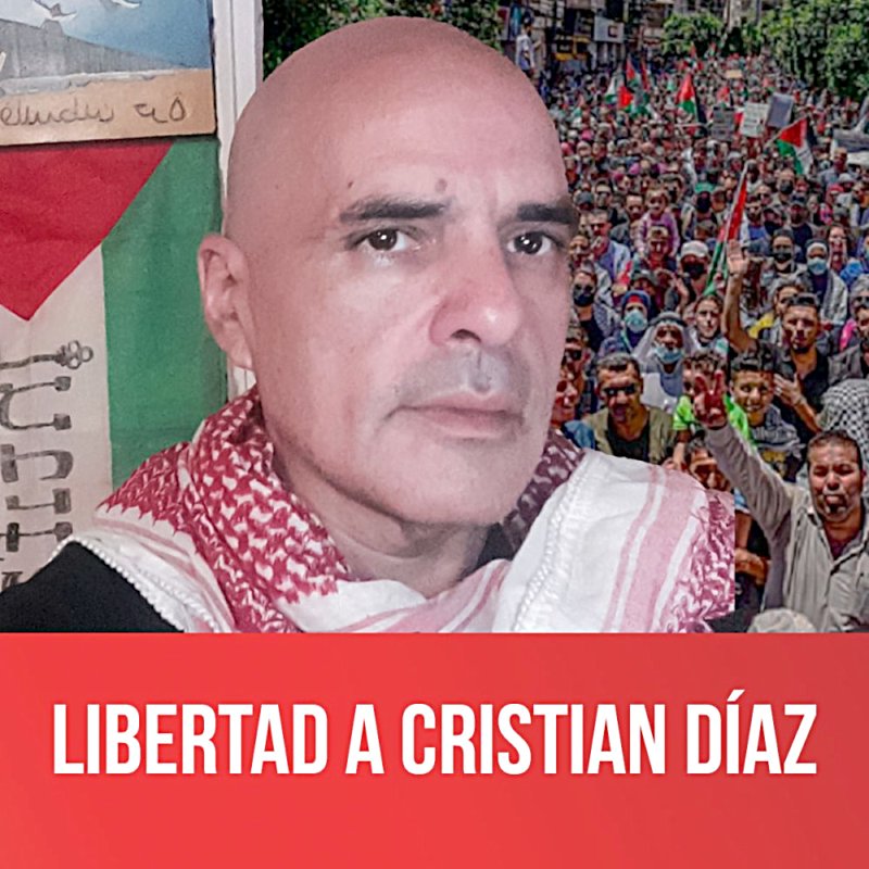 libertad a Cristian Díaz