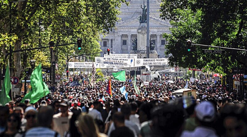 enorme movilización el 24 de enero en Argentina