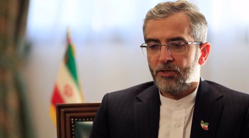 Alí Bagueri Kani, viceministro de Asuntos Exteriores de Irán