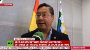 presidente de Bolivia, Luis Arce
