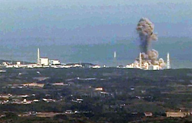 marzo de 2011: explosión en el reactor 4 de la Central Nuclear de Fukushima