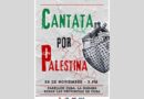 Cantata celebrará en Cuba Día de Solidaridad con Palestina