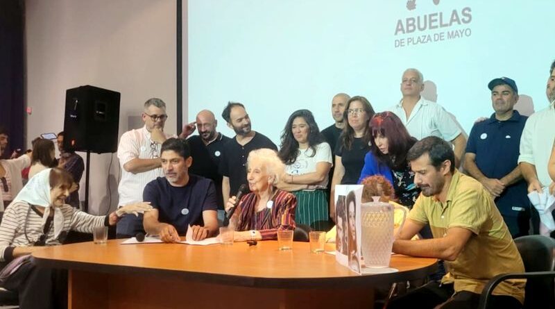 Abuelas de Plaza de Mayo anuncian la restitución de la nieta 139