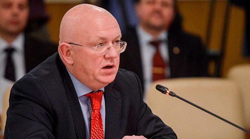 Vasili Nebenzia, representante permanente de Rusia ante Naciones Unidas