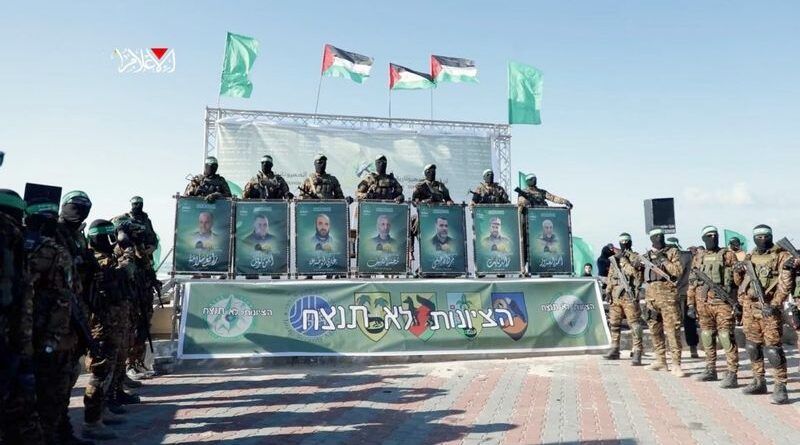 Hamas libera prisioneros sionistas por el acuerdo de intercambio