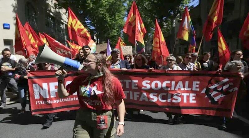 manifestaciones del primero de mayo en Francia