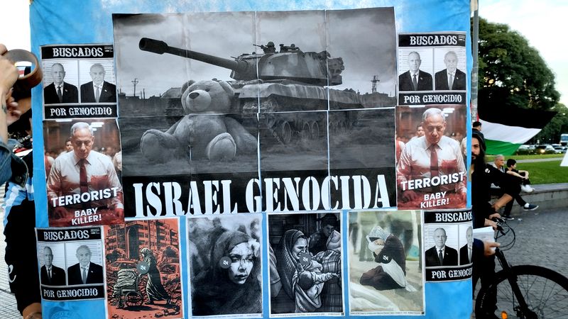"Israel" genocida