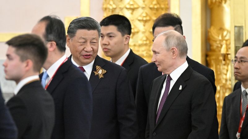 Xi Jimping y Vladimir Putin