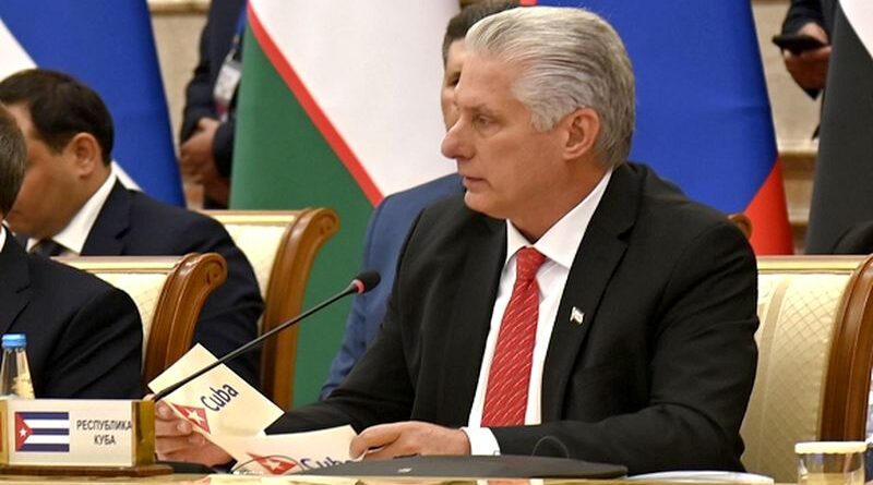 presidente de Cuba, Miguel Díaz-Canel Bermúdez
