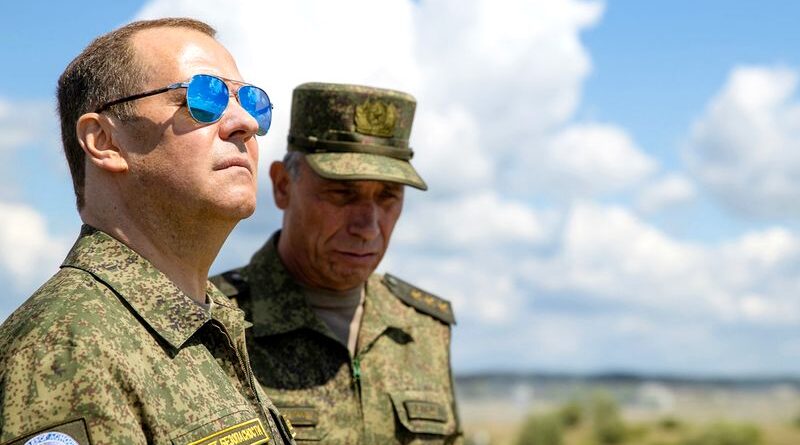 Dmitri Medvédev, vicepresidente del Consejo de Seguridad de Rusia