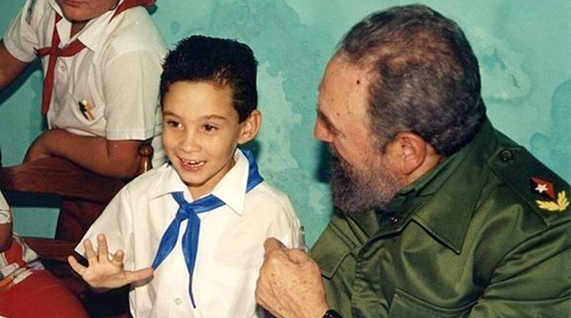Elián González y Fidel Castro