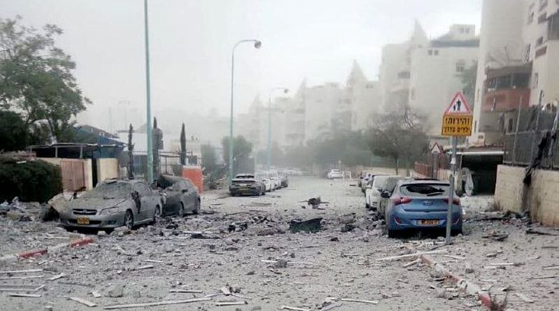 "Israel" bombardeado por Irán