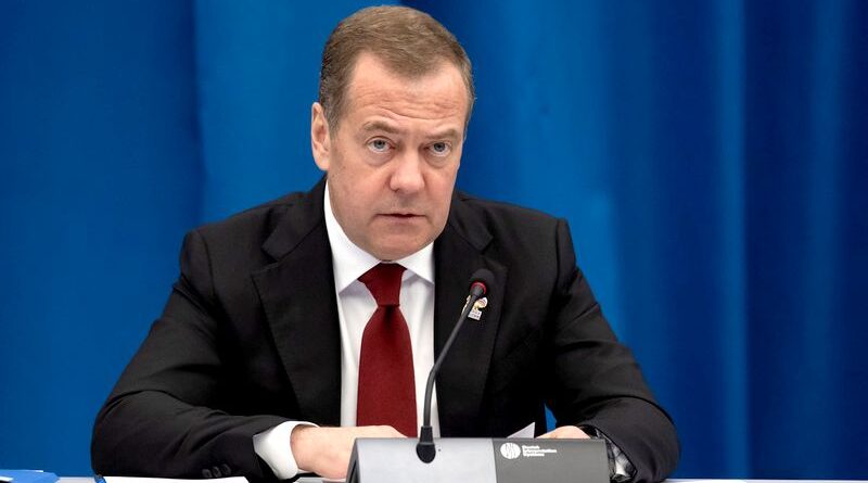 Dmitri Medvédev, vicepresidente del Consejo de Seguridad y expresidente ruso