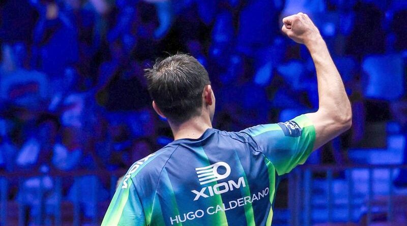 Hugo Calderano, campeón mundial de tenis de mesa