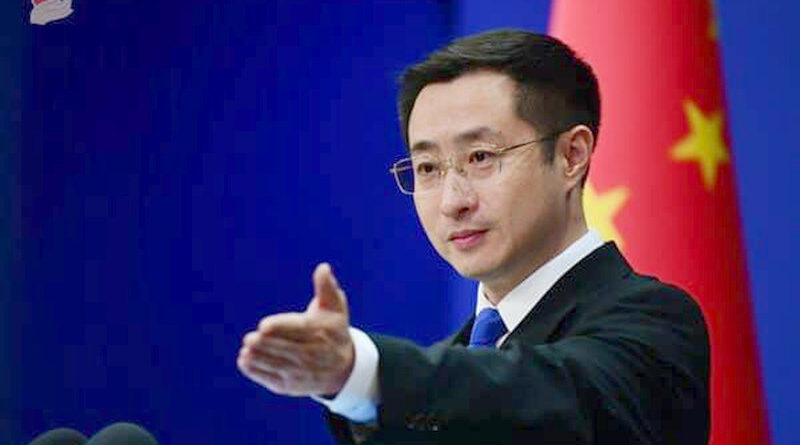 Lin Jian, portavoz del Ministerio de Relaciones Exteriores de China