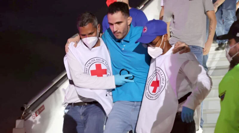 venezolanos repatriados desde El Salvador