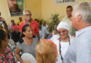 Inauguró Díaz-Canel local gastronómico para personas vulnerables