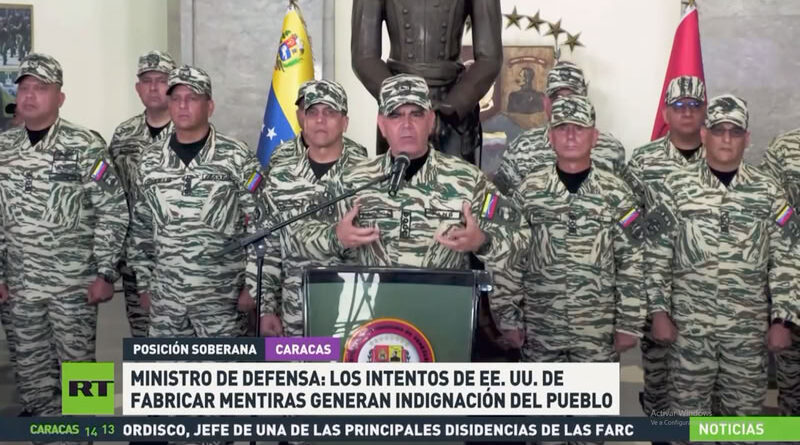 Ministro de Defensa de Venezuela, Vladimir Padrino López