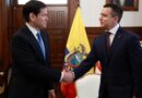 Acuerdos entre Ecuador y EE.UU., la visita de Marco Rubio