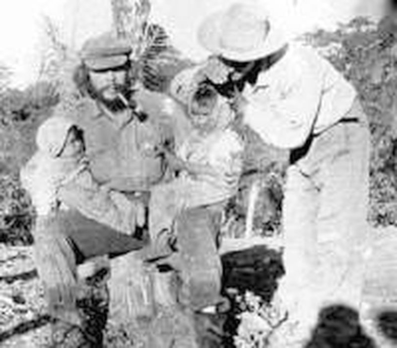 El Che Guevara en la guerrilla en Bolivia
