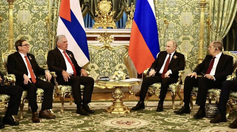 reunión bilateral entre Miguel Díaz-Canel y Vladímir Putin