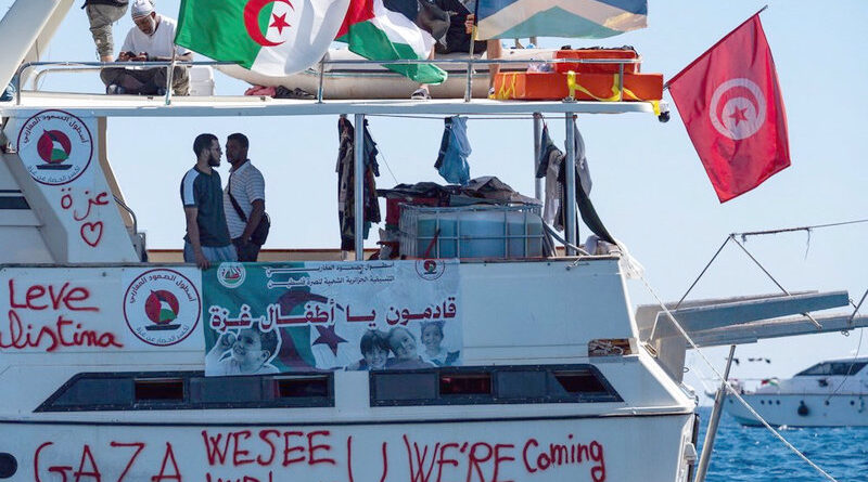 nueva flotilla va hacia Gaza