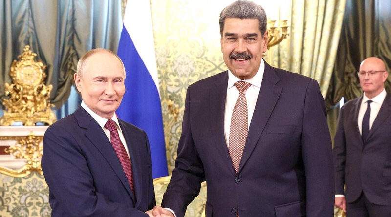 Vladímir Putin y Nicolás Maduro
