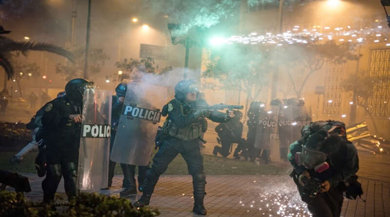represión en Perú