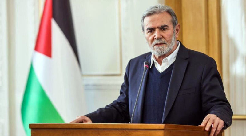 Ziad al-Najala, secretario general de Jihad Islámica Palestina