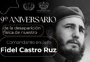 Conmemoran en Cuba aniversario del deceso de Fidel Castro