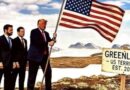 Donald Trump conquistando Groenlandia