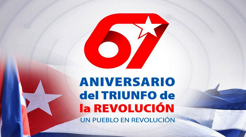 67 aniversario de la Revolución Cubana