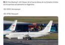 Dos aviones militares estadounidenses en Argentina