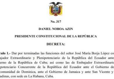 Gobierno de Ecuador expulsa Embajada de Cuba del país Gobierno de Ecuador expulsa Embajada de Cuba del país
