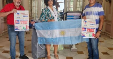 Argentina representada en el Convoy a Cuba Argentina representada en el Convoy a Cuba