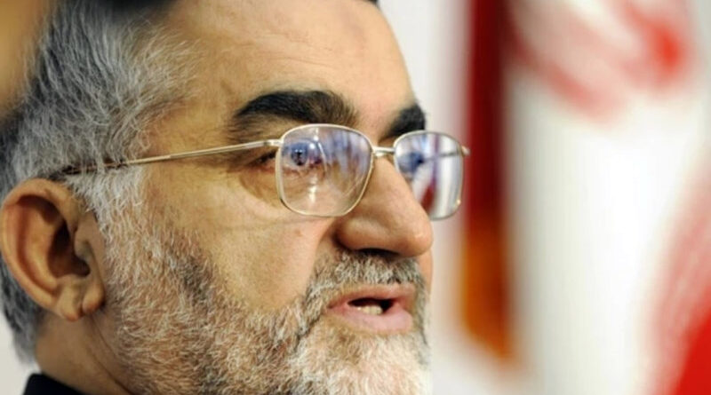 Alaeddin Boroujerdi, miembro del Comité de Seguridad Nacional y Política Exterior del Consejo Consultivo iraní